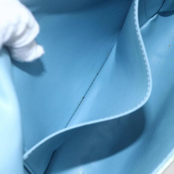 LOUIS VUITTON Monogram Vernis Thompson Street Bag Baby Blue M91009 Auth 146149 - Picture 13 of 16